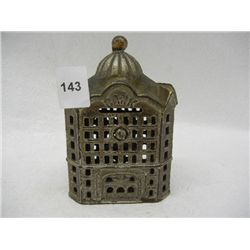 Cast Iron Building Bank