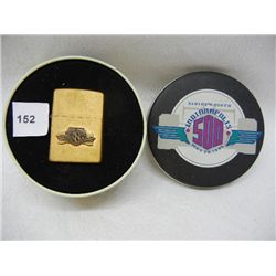 79th Indianapolis 500 Zippo Lighter w/ Tin