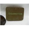 Image 2 : Tin Cigarette Case, Oil Can, and Compass