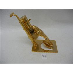 Gold Toned Jaguar Shave Kit