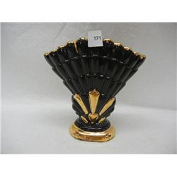 Gold and Black Planter