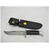Image 2 : Buck 6in Blade Hunting Knife with Sheath # 119