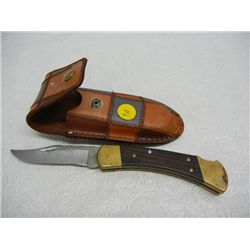 Buck 110 Folding Lock blade Knife With Sheath