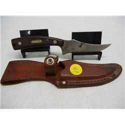Old Timer Schrade # 152,Hunting Knife With Sheath