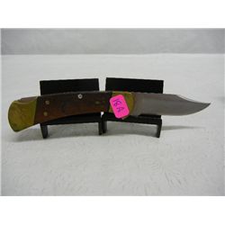 Buck # 112 Folding Lock Blade With Sheath , 3 in. Blade