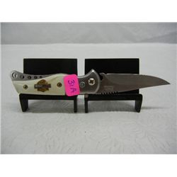 Harley Davidson Mechanically Assisted Pocket Knife