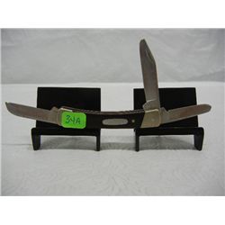 Buck #703, 3 Bladed  Folding Pocket Knife