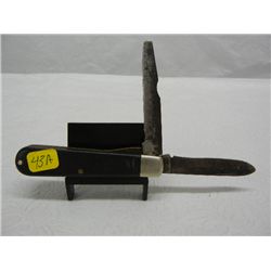 Camillus 2 Bladed  Folding Pocket Knife, Damaged Handle