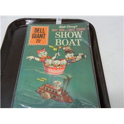 Dell Giant 25¢ Comic, No. 55 Walt Disney's Daisy Duck and Uncle Scrooge Show Boat, 1961