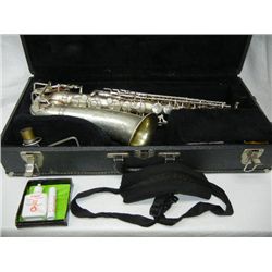 Vintage Holton Co. Silver Alto Saxophone, Rudy Wiedoeft Model