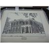 Image 3 : 2 Limited Edition Etchings of Homes of the US Presidents: Thomas Jefferson and Ulysses S Grant