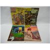 Image 1 : Treasure Chest 10¢ Comic, Wizard of Oz and The Call of the Wild 15¢ Comic, and The Covered Wagon 25¢