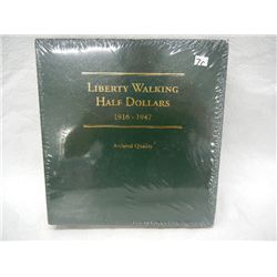 Walking Liberty Half Dollars Portfolio, 1916-1947, Archival Quality, NIP