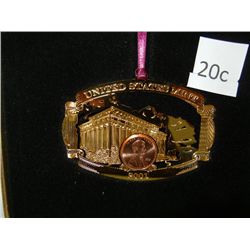 2001 US Mint Penny Ornament