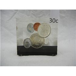 Canadian Coin Collection Paperweight
