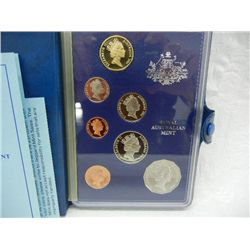 1986 Royal Australian Mint Proof Coin Set