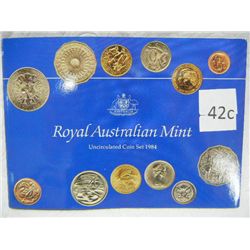1984 Royal Australian Mint UNC Coin Set