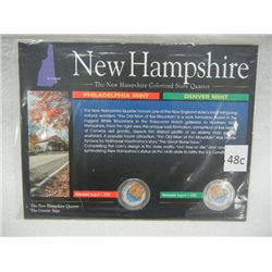 2000-P&D New Hampshire Colorized State Quarter Set