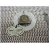 Image 3 : Wedgwood Silver Plate Peter Rabbit Bell and 2 Decorative Windmill Spoons, 1 Made in Holland