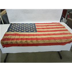 Vintage 48 Star American Flag