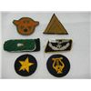 Image 1 : (6) Uniform Badges, 2 w/ Swastika