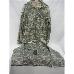 Digital Camo Wind Jacket and Shirt