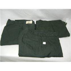 (3) Pairs of Army Dress Slacks