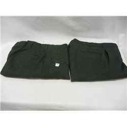 (2) Pairs of Army Dress Slacks