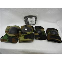 Woodland Camo Elbow and Knee Pads