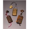 Image 1 : inro with pomegranates and lacquered netsuke and ojime