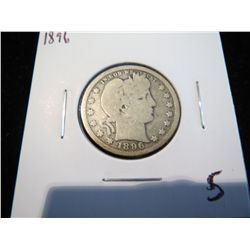 1896 Barber Silver Quarter