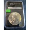 Image 1 : 1923 Peace Silver Dollar  - UNC PCS Slab