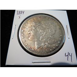 1884S Morgan Silver Dollar - better date