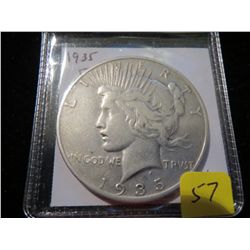 1935S Peace Silver Dollar