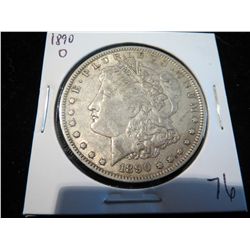 1890O Morgan Silver Dollar