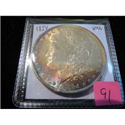 1884O Morgan Silver Dollar - UNC