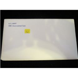 1981 P & D US Mint Set "Uncirculated"