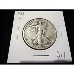 1933S Walking Liberty Half Dollar