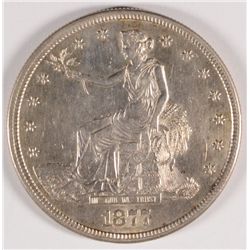 1877-S TRADE DOLLAR AU-50