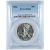 Image 1 : 1942 PROOF WALKING LIBERTY HALF DOLLAR PCGS PR63