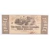 Image 1 : 1863 $3 STATE OF NORTH CAROLINA NOTE