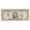 Image 1 : 1981 $5 FEDERAL RESERVE NOTE (MINT ERROR-GUTTER FOLD)