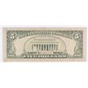 Image 2 : 1981 $5 FEDERAL RESERVE NOTE (MINT ERROR-GUTTER FOLD)