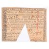 Image 1 : 1780 $8 STATE OF MASSACHUSSETTS COLONIAL