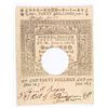 Image 2 : 1780 FOURTY SHILLINGS CONNECTICUT COLONIAL