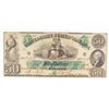 Image 1 : 1861 $50 CONFEDERATE STATES OF AMERICA (T-6)