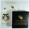 Image 5 : 2014 NATIONAL BASEBALL HALL OF FAME  $5.00 GOLD COMMEMORATIVE, NGC GRADED MS-69!