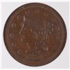 Image 2 : 1854 LARGE ONE CENT NGC AU-55 BN BEAUTIFUL!