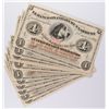 Image 1 : ( 10 ) 1869 ARGENTINA 4 CUATRO NOTES, CHOICE UNCIRCULATED, BEAUTIFUL NOTES!
