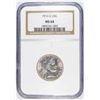 Image 1 : 1914-D BARBER QUARTER, NGC MS-64 BLAST WHITE!